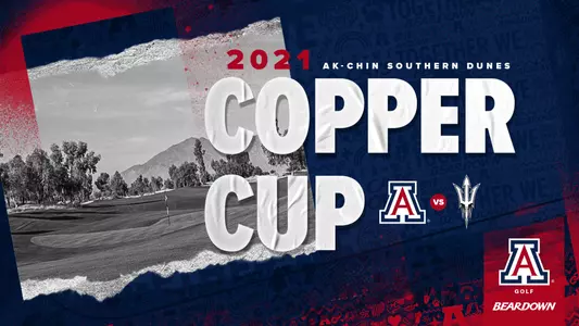 2021 Copper Cup Golf Graphic