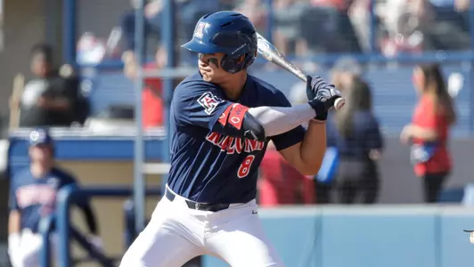 Arizona Wildcats Baseball vs. Albany 2/16/20 in Tucson, Ariz. Photo by Simon Asher / Arizona Athletics