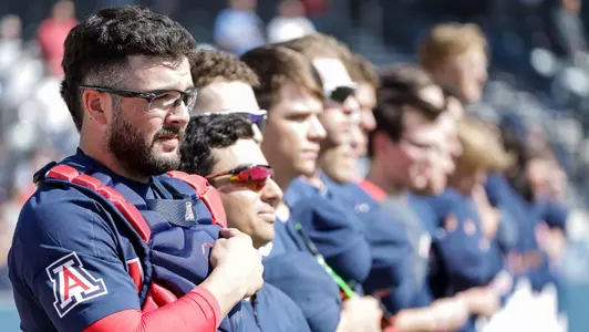Arizona Wildcats Baseball vs. Albany 2/16/20 in Tucson, Ariz. Photo by Simon Asher / Arizona Athletics