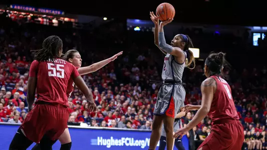 Aari McDonald, Arizona Wildcats Women's Basketball vs Washington State 2/16/20 in Tucson, Ariz. Photo by Mike Mattina / Arizona Athletics