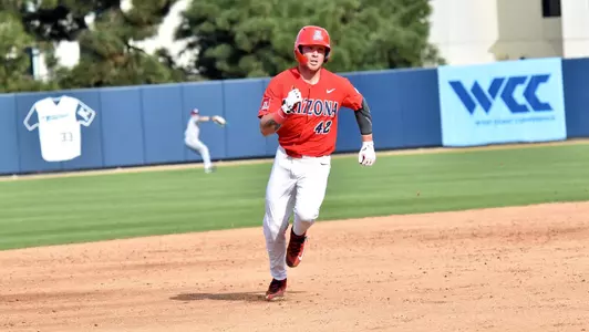 ryan holgate runs for third base