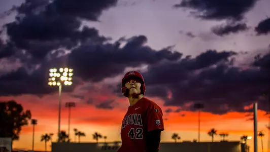 ryan holgate w/sunset in background
