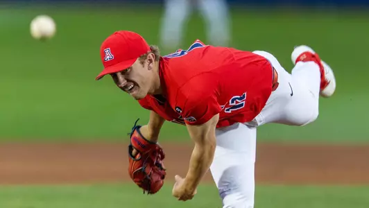garrett irvin throws a pitch