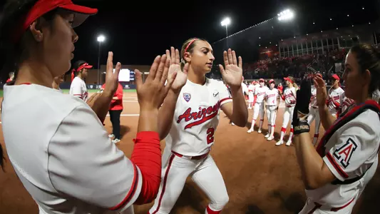 Arizona Wildcats softball vs. Team USA foreman
