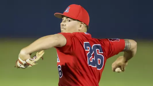 Arizona Wildcats baseball vs. Albany, Game 1 2/14/20 in Tucson, Ariz.Photo by Rebecca Sasnett / Arizona Athletics