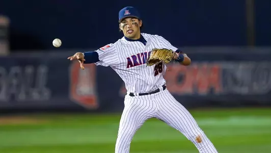 Arizona Wildcats infielder Kyson Donahue (29), Arizona Wildcats baseball vs. Central Michigan 2/26/20 in Tucson, Ariz.Photo by Mike Christy / Arizona Athletics