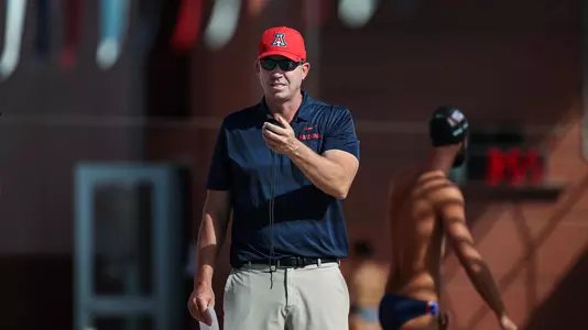Arizona Wildcats swimming and diving vs. USC augie busch