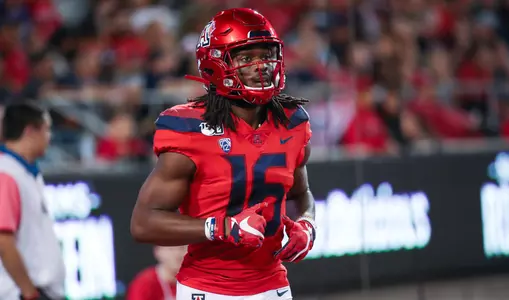 Arizona Wildcats wide receiver Thomas Reid III (16), Arizona Wildcats football vs. Washington 10/12/19 in Tucson, Ariz.Photo by Mike Christy / Arizona Athletics