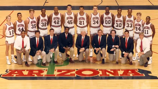 1988-89 Men's Basketball Team Photo
