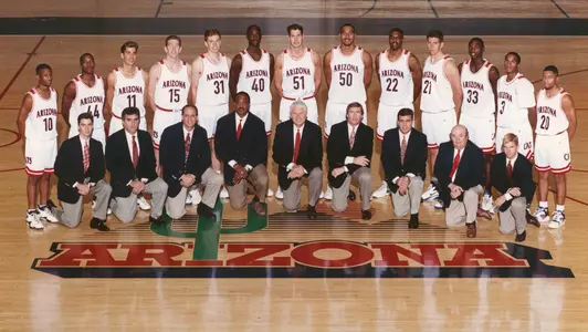 1993-94 Men's Basketball Team Photo