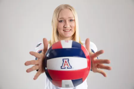 Arizona Wildcats volleyball Merle Weidt