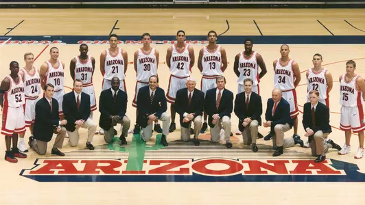 1997-98 Men's Basketball Team Photo