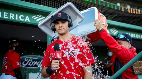 Bobby Dalbec ice bath