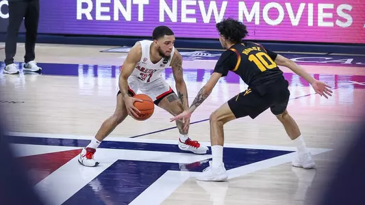 Men's basketball vs. ASU Terrell Brown