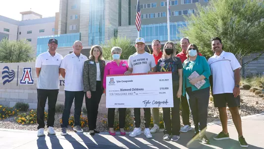 Tyler Casagrande BUMC donation