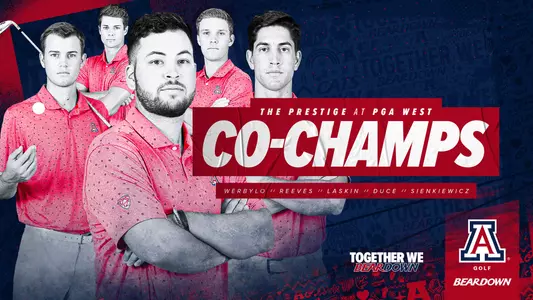 2021 Arizona Men's Golf The Prestige Graphic