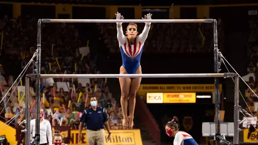 Sirena Linton on bars