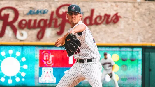 Preston Price delivers a pitch