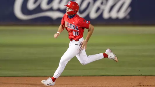Jacob Blas — TUCSON, ARIZ. -- Arizona Baseball vs. Arizona State at Hi-Corbett Stadium. April 6, 2021. Photo by Simon Asher / Arizona Athletics