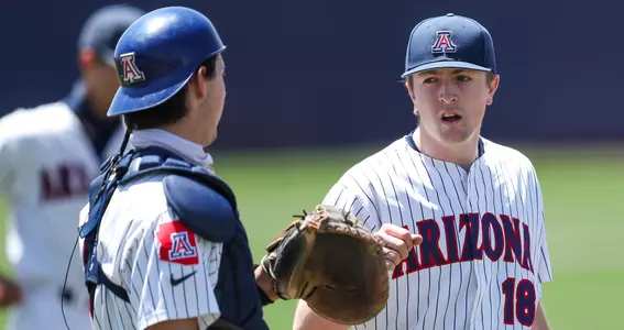 Austin Smith — TUCSON, ARIZ. -- Arizona Baseball vs. Utah at Hi Corbett Field. May 2, 2021. Photo by Simon Asher / Arizona Athletics