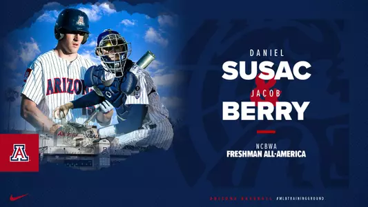 Berry and Susac freshman all-American
