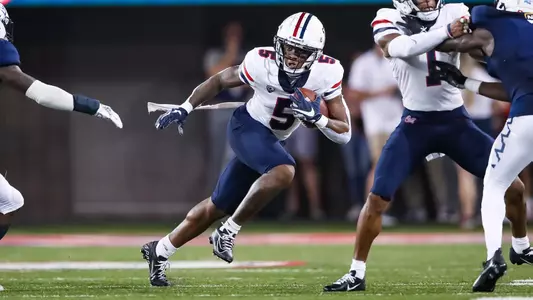 Brian Casteel — TUCSON, ARIZ. -- Football vs. NAU at Arizona Stadium.Sept. 18, 2021. Photo by Mike Christy / Arizona Athletics