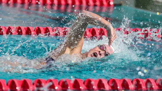 -TUCSON, ARIZ. -- Swim & Dive vs Miami at Hillenbrand Aquatic Center.Oct. 22, 2022. Photo by Marison Bilagody / Arizona Athletics