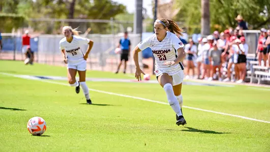 Nicole Dallin (23) â?? TUCSON, ARIZ. -- Soccer vs. UAB at Murphey Field at Mulcahy Stadium.Sept. 4, 2022.Photo by Isaiah Willhoite / Arizona Athletics