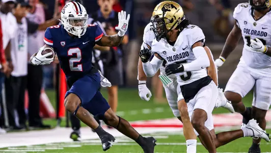 TUCSON, ARIZ. -- Football vs. Colorado at Arizona Stadium.Oct. 1, 2022. Photo by Mike Christy / Arizona Athletics