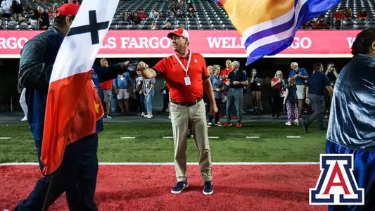 Dave Heeke at Arizona Stadium