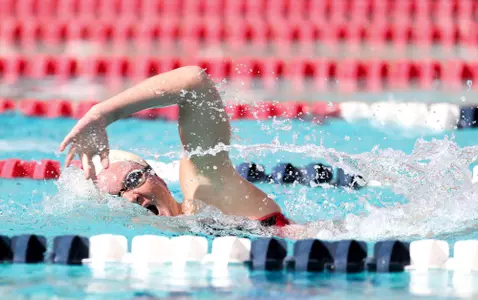 Kelly Wetteland - Tucson, AZ â?? Swim and Dive Red and Blue Scrimmage at Hilenbrand Aquatic Center Oct. 7, 2022. Photo by Catherine Regan / Arizona Athletics