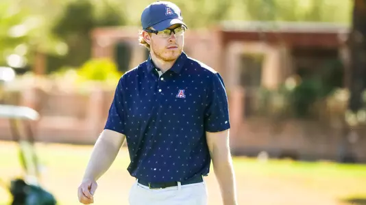Christian Banke during a practice round at Tucson Country Club.
