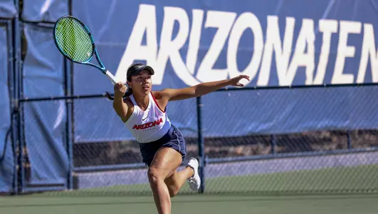 Midori Castillo-Meza — TUCSON, ARIZ. — WTEN vs SDSU Feb. 5, 2022. Photo by Catherine Regan / Arizona Athletics