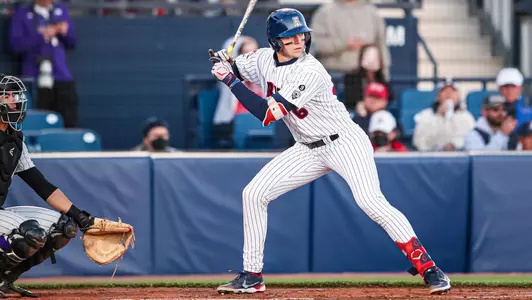 Daniel Susac — TUCSON, ARIZ. -- Baseball vs. GCU at Hi Corbett Field.Feb. 22, 2022. Photo by Mike Christy / Arizona Athletics