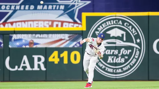 Mac Bingham — ARLINGTON, TEXAS -- Baseball vs. Oklahoma in the State Farm College Showdown at Globe Life FieldFeb. 19, 2022. Photo by Mike Christy / Arizona Athletics