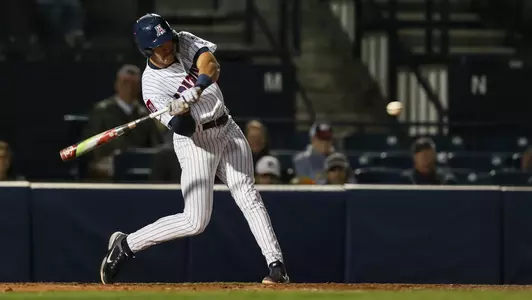 Noah Turley --- TUCSON, ARIZ. -- Baseball vs. Texas State March 5, 2022. Photo by Mike Mattina / Arizona Athletics
