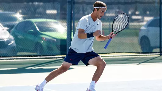 Filip Malbasic — TUCSON, ARIZ. -- Men’s Tennis vs. Oklahoma.March 4, 2022. Photo by Ary Frank / Arizona Athletics