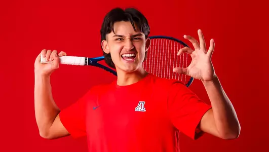 TUCSON, ARIZ. -- Official visit, men’s tennisFeb. 3, 2022. Photo by Ary Frank / Arizona Athletics