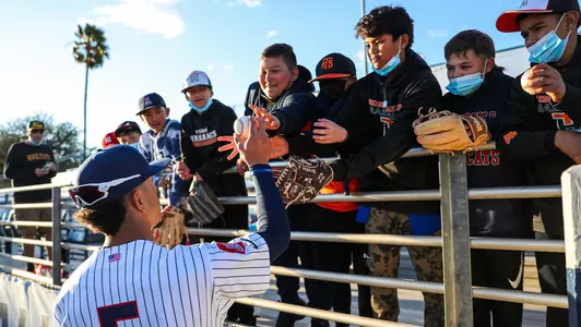 Chase Davis — TUCSON, ARIZ. -- Baseball vs. GCU at Hi Corbett Field.Feb. 22, 2022. Photo by Mike Christy / Arizona Athletics
