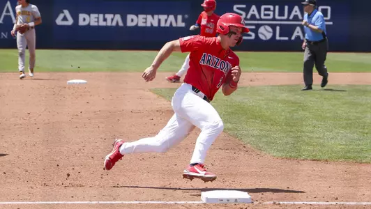 Mac Bingham — TUCSON, ARIZ. -- Baseball vs. ASU at Hi Corbett Field April 24, 2022. Photo by Madison Farwell / Arizona Athletics