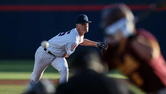 TJ Nichols --- TUCSON, ARIZ. -- Baseball vs. ASU April 22, 2022. Photo by Mike Mattina / Arizona Athletics