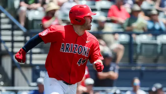 Tanner O’Tremba --- TUCSON, ARIZ. -- Baseball vs. ASU April 24, 2022. Photo by Mike Mattina / Arizona Athletics
