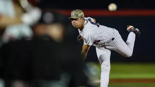 Javyn Pimental --- TUCSON, ARIZ. -- Baseball vs. Washington State April 8, 2022. Photo by Mike Mattina / Arizona Athletics