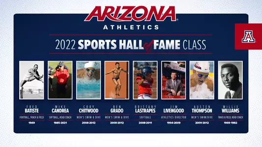 Arizona Sports Hall of Fame Class of 2022 Graphic