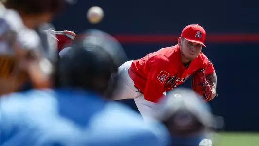 Chris Barraza --- TUCSON, ARIZ. -- Baseball vs. ASU April 24, 2022. Photo by Mike Mattina / Arizona Athletics