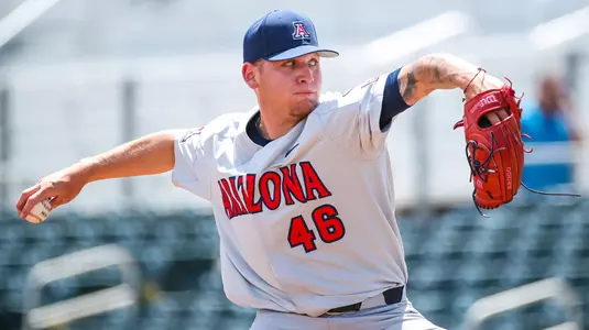Chris Barraza — SCOTTSDALE, ARIZ. -- Baseball vs. Stanford in the 2022 Pac-12 Baseball Tournament at Scottsdale Stadium.May 28, 2022. Photo by Mike Christy / Arizona Athletics