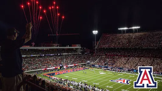 Photo of Arizona stadium during the Home Opener last saturday