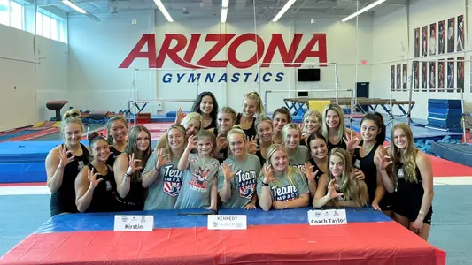 Gymnastics Team Impact Signing