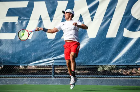 Gustaf Strom vs. GCU, Jan. 2022. Photo by Mike Christy