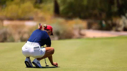 Gile Bite Starkute - SCOTTSDALE, ARIZ. -- Women’s Golf competes in the fourth round of stroke play in the NCAA DI Championships at Grayhawk Golf Club.
May 22, 2023.
Photo by Mike Christy / Arizona Athletics